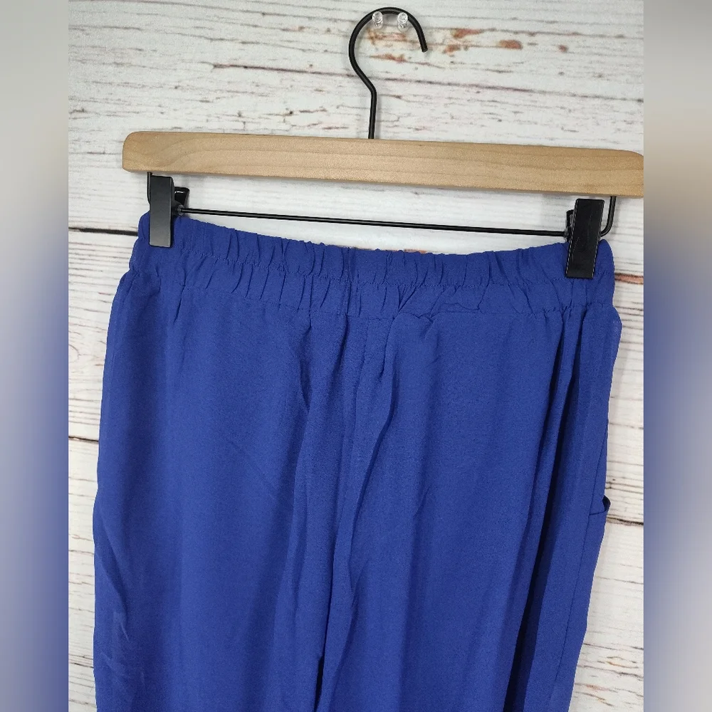 UNIQ Sheer Wide Leg Dress Pants - Picture 8 of 12